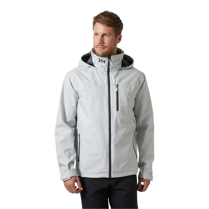 Helly Hansen Crew Hooded 2.0 Gri Erkek Mont - Helly Hansen