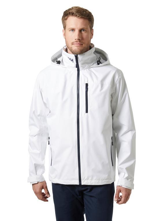 Helly Hansen Crew Hooded 2.0 Beyaz Erkek Mont - Helly Hansen