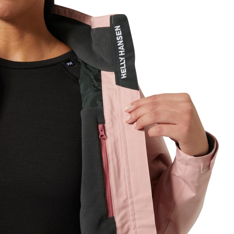 Helly Hansen Crew Midlayer 2 Pembe Kadın Mont - 6