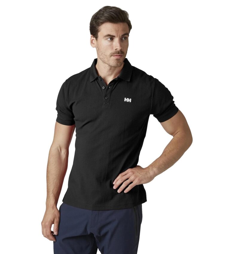 Helly Hansen Driftline Siyah Erkek Polo Tshirt - 1