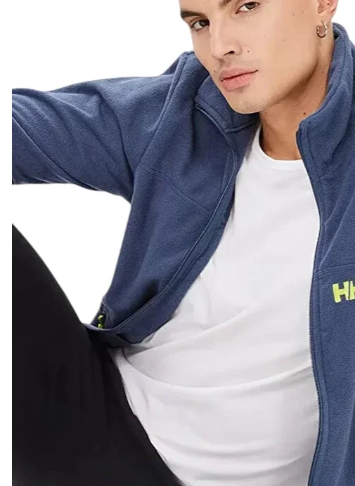 Helly Hansen Fullzip Polar Lacivert Erkek Polar - 3