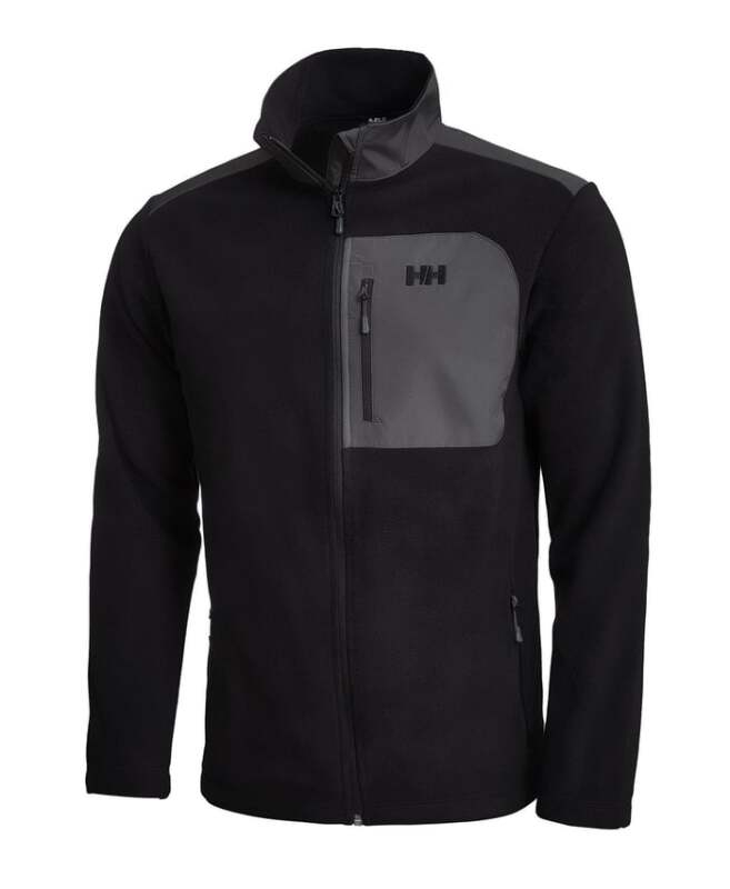 Helly Hansen Block Fullzip Siyah Erkek Polar - Helly Hansen
