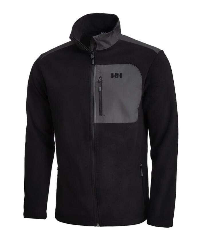 Helly Hansen Block Fullzip Siyah Erkek Polar - 1