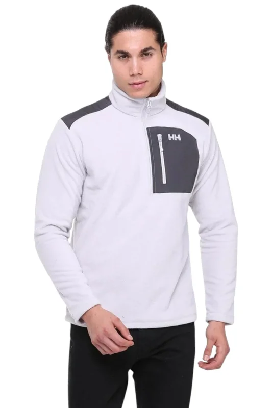 Helly Hansen Block Halfzip Gri Erkek Polar 