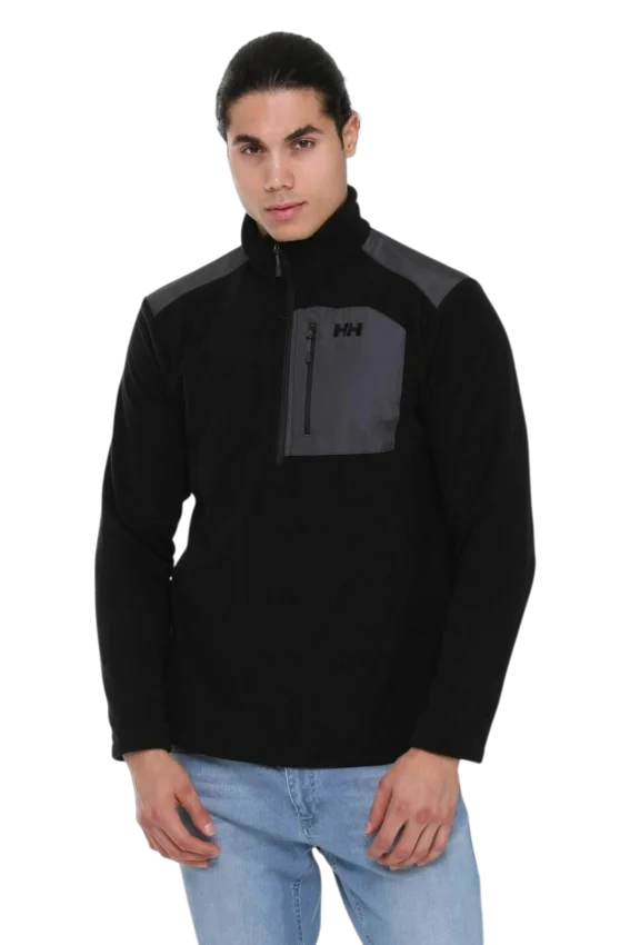 Helly Hansen Block Halfzip Siyah Erkek Polar - 1