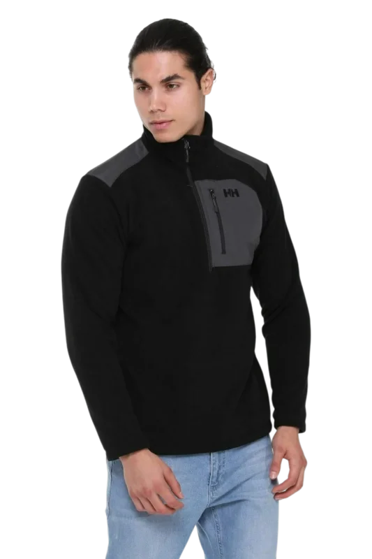 Helly Hansen Block Halfzip Siyah Erkek Polar - Helly Hansen (1)