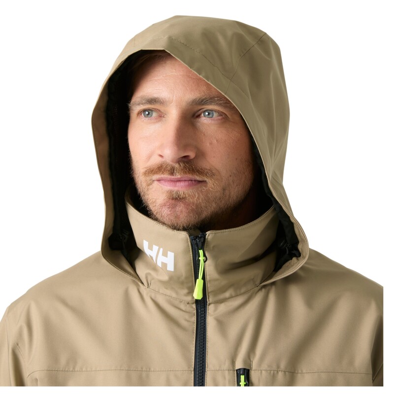 Helly Hansen Crew Hooded 2.0 Bej Erkek Mont - 5