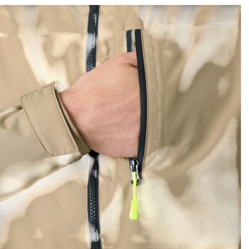 Helly Hansen Crew Hooded 2.0 Bej Erkek Mont - 7
