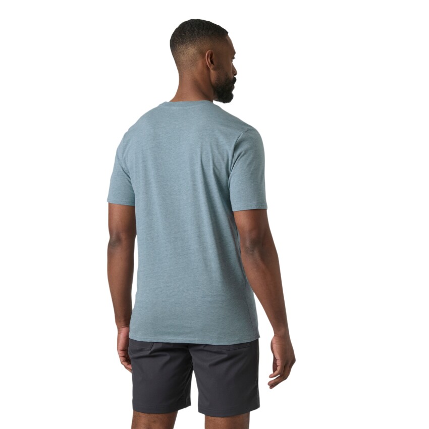 Helly Hansen HH Tech Logo Mavi Erkek Tshirt - 2