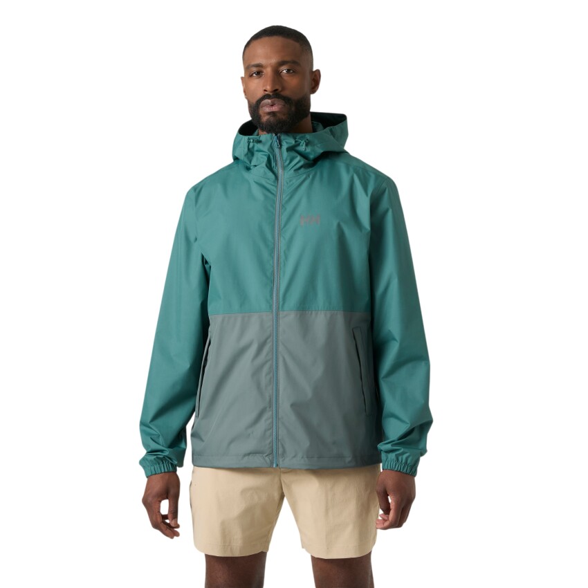 Helly Hansen Hilo Rain Yeşil Erkek Yağmurluk - 1