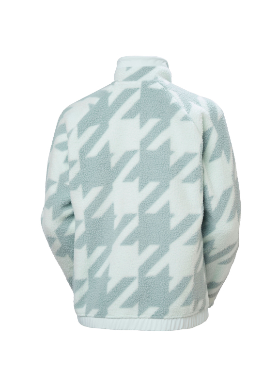 Helly Hansen Imperial Printed Pile Snap Yeşil Kadın Polar - Helly Hansen (1)