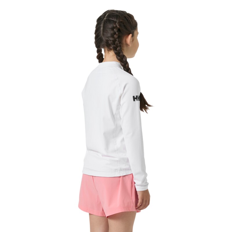 Helly Hansen JR Waterwear Rashguard Beyaz Çocuk Sweatshirt - Helly Hansen (1)