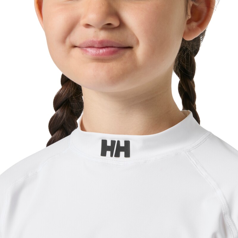 Helly Hansen JR Waterwear Rashguard Beyaz Çocuk Sweatshirt - 3