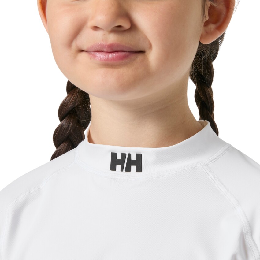 Helly Hansen JR Waterwear Rashguard Beyaz Çocuk Sweatshirt - 3