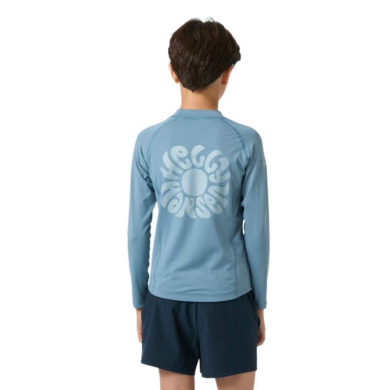 Helly Hansen JR Waterwear Rashguard Mavi Çocuk Sweatshirt - Helly Hansen (1)