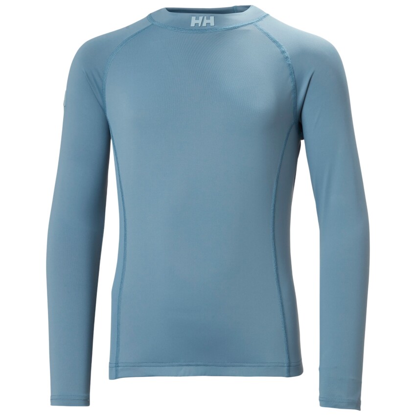 Helly Hansen JR Waterwear Rashguard Mavi Çocuk Sweatshirt - 4