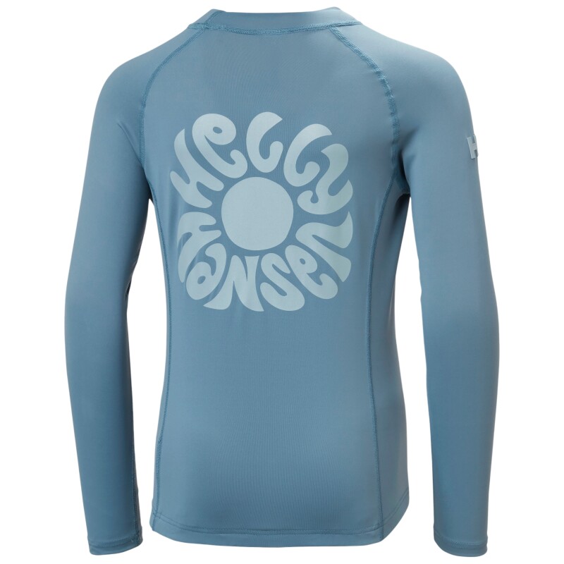 Helly Hansen JR Waterwear Rashguard Mavi Çocuk Sweatshirt - 5
