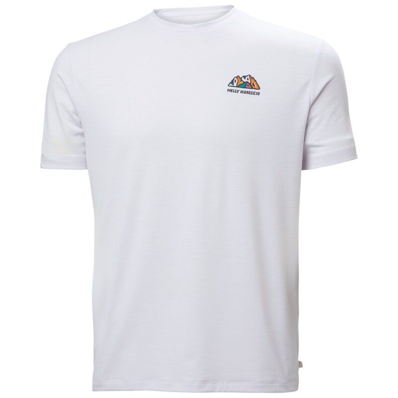 Helly Hansen Skog Recycled Graphic Mor Erkek Tshirt - 5