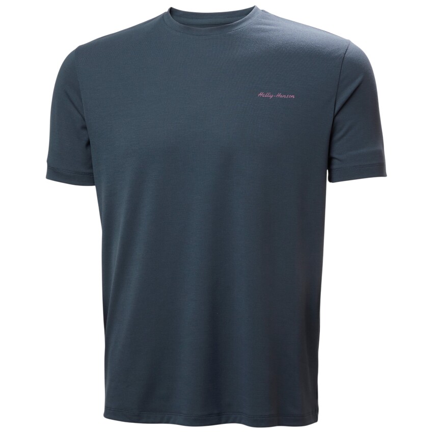 Helly Hansen Skog Recycled Graphic Yeşil Erkek Tshirt - 5