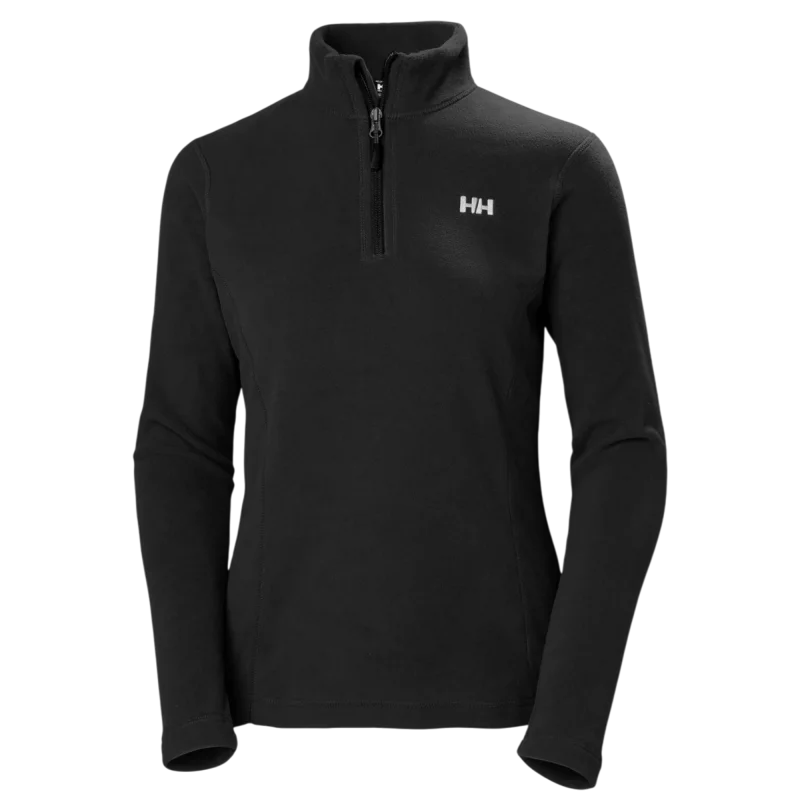 Helly Hansen W Light Halfzip Kadın Siyah Polar - 1