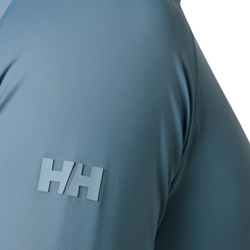 Helly Hansen Waterwear Rashguard Likra Mavi Erkek Sweatshirt - 4