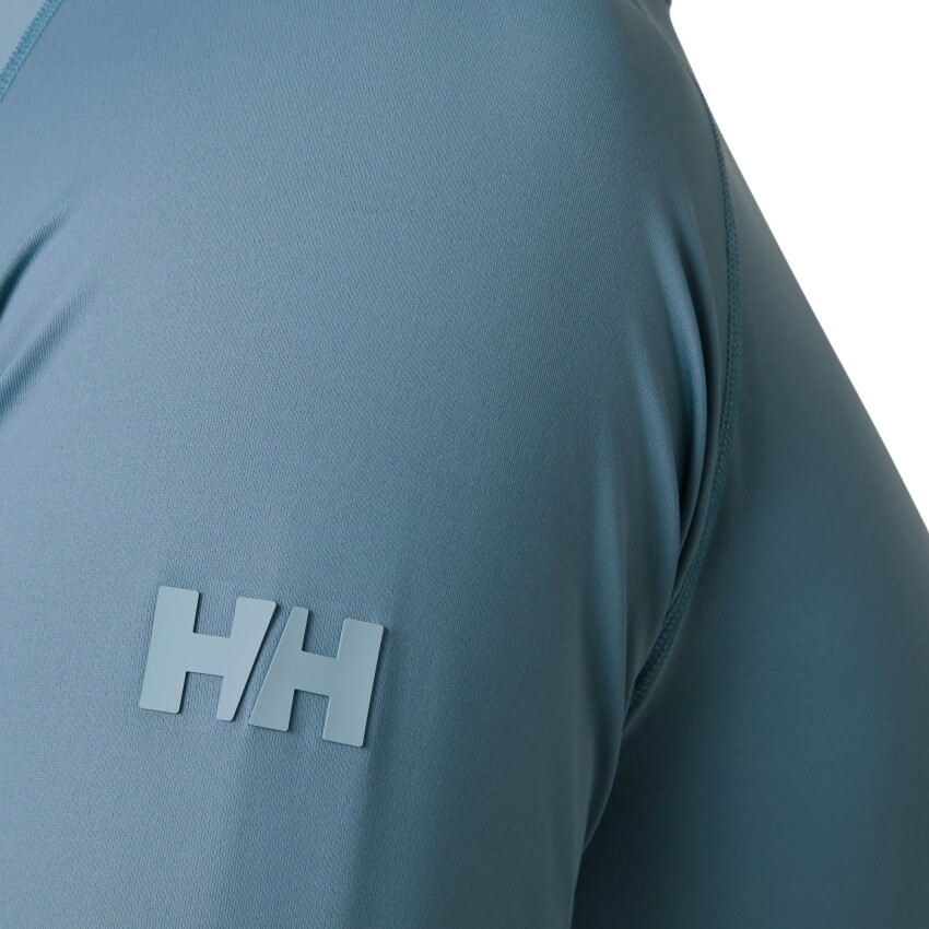 Helly Hansen Waterwear Rashguard Likra Mavi Erkek Sweatshirt - 4
