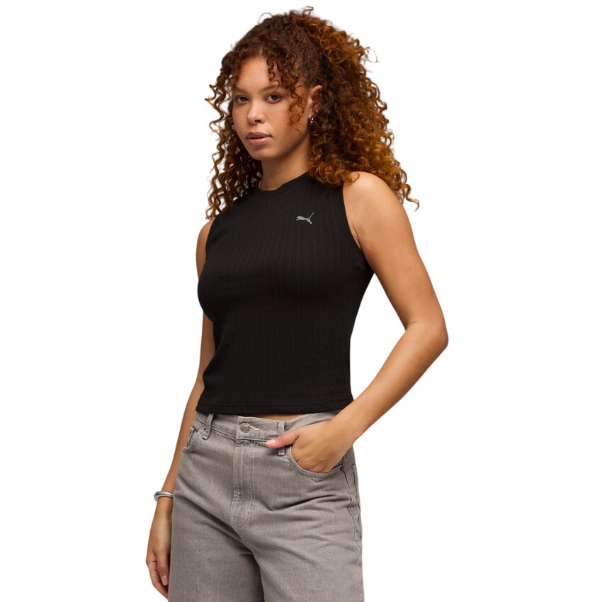 Puma Her Tank Siyah Kadın Atlet - 1