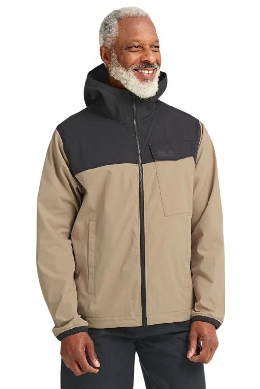 Jack Wolfskin Mahani Kahverengi Erkek Mont - Jack Wolfskin