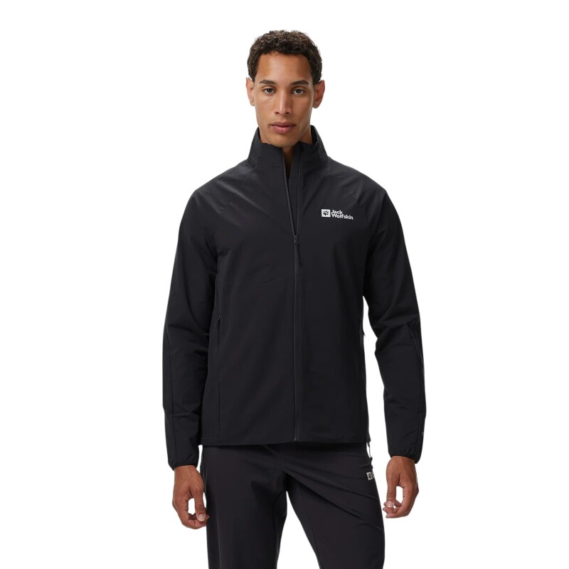 Jack Wolfskin Prelight Stride Siyah Erkek Mont - Jack Wolfskin