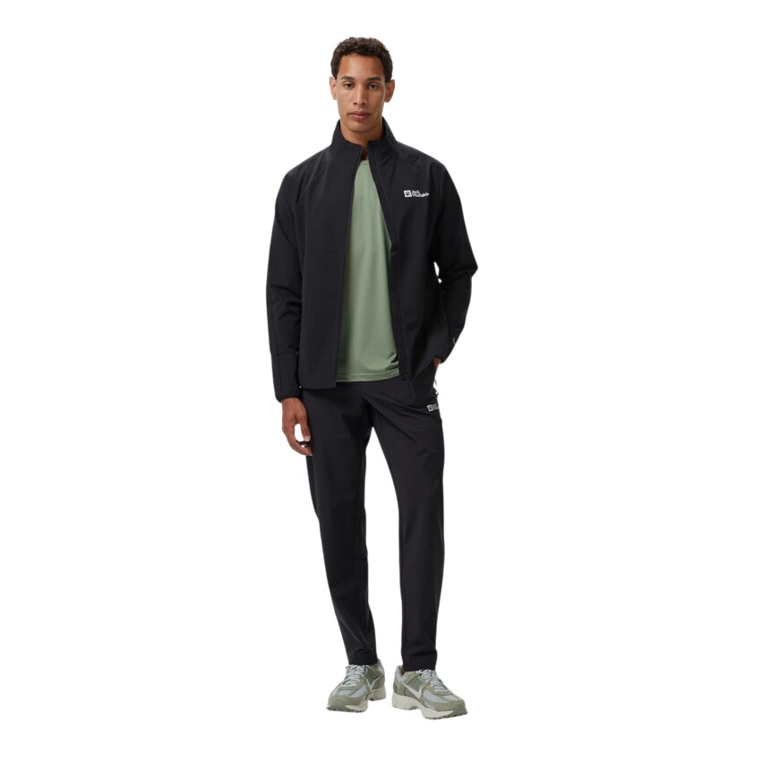 Jack Wolfskin Prelight Stride Siyah Erkek Mont - 5