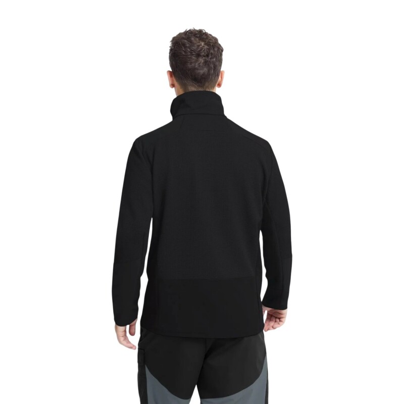 Jack Wolfskin Ridge Hike Fz Siyah Erkek Sweatshirt - Jack Wolfskin (1)