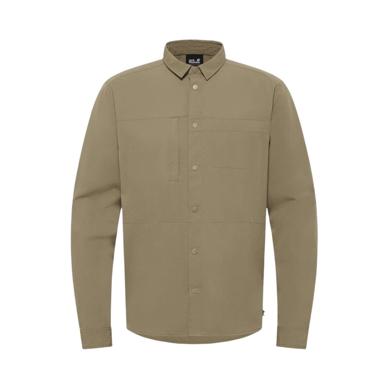 Jack Wolfskin Sierra Canyon Ls M Bej Erkek Gömlek - 5