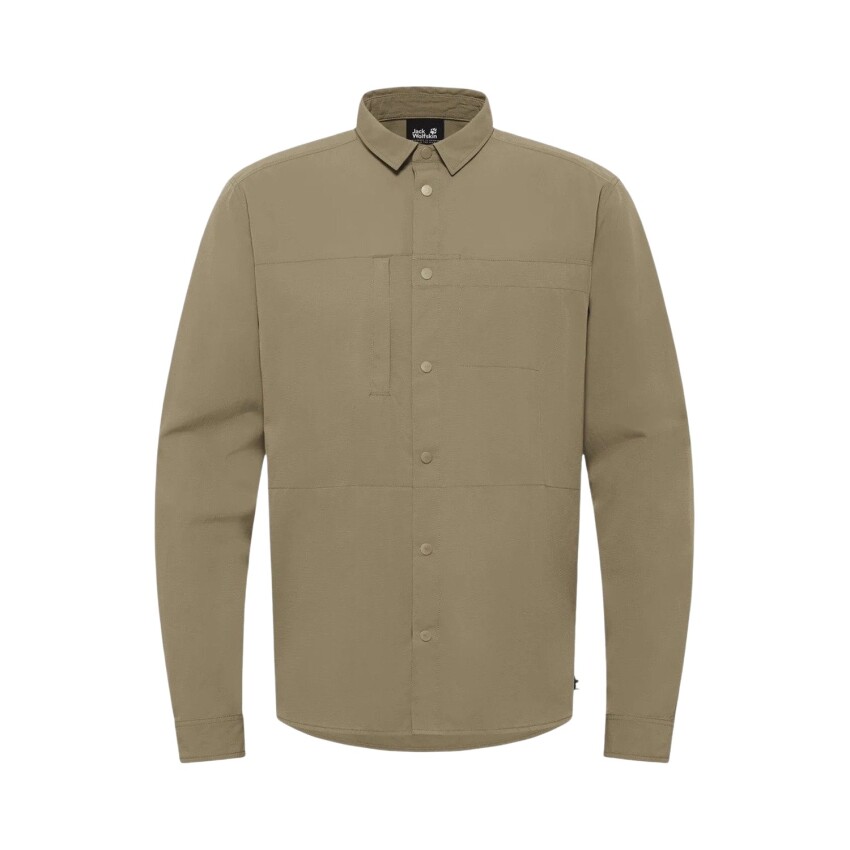 Jack Wolfskin Sierra Canyon Ls M Bej Erkek Gömlek - 5