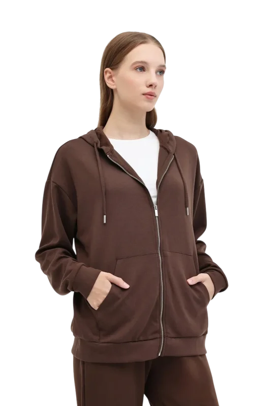 Lumberjack 5W WB Carla-H Ginsen 5PR Kahverengi Kadın Sweatshirt 