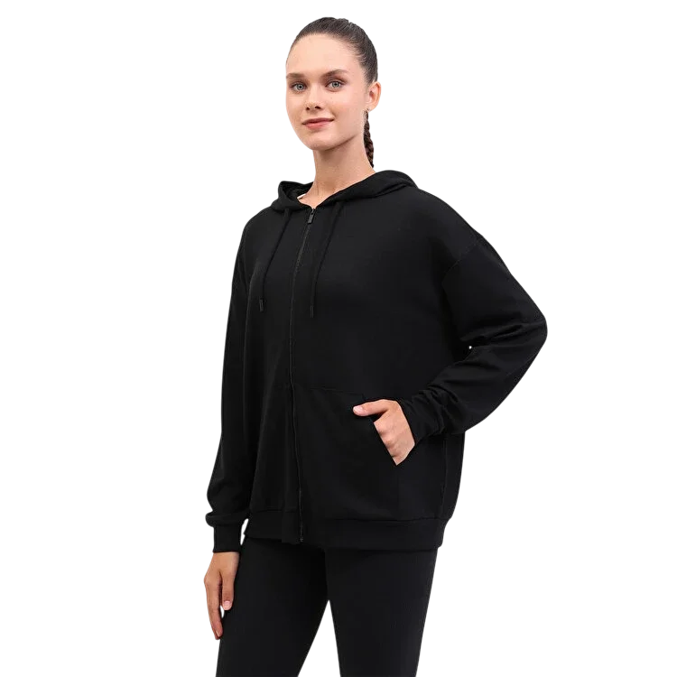 Lumberjack 5W WB Carla-H Ginsen 5PR Siyah Kadın Sweatshirt - 1