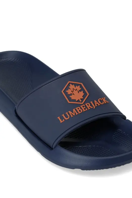 Lumberjack 6M Alaw 6FX Lacivert Erkek Terlik - 7
