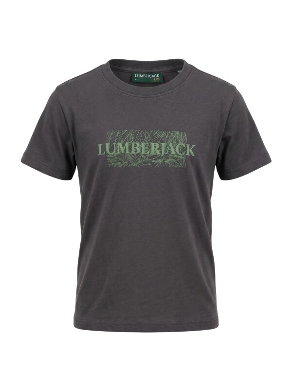 Lumberjack 6M Kids Tree Pam T-SH 6FX Antrasit Çocuk Tshirt - Lumberjack