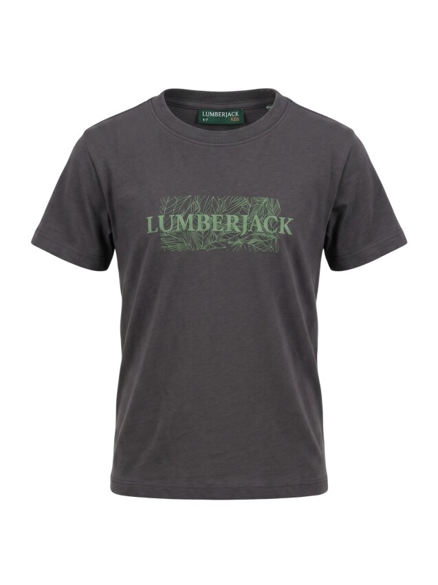 Lumberjack 6M Kids Tree Pam T-SH 6FX Antrasit Çocuk Tshirt - 1