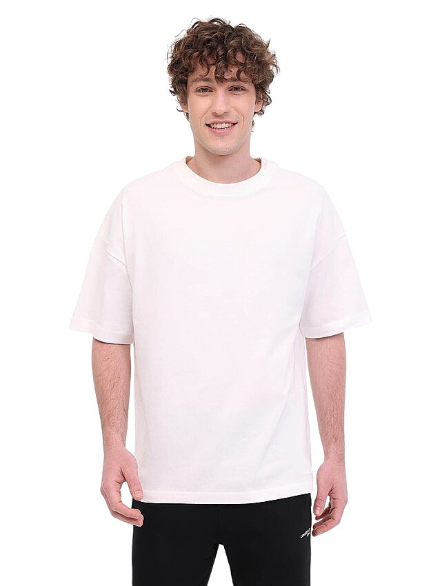 Lumberjack 6M MB Ssros 11HS113 6FX Beyaz Erkek Tshirt - 1