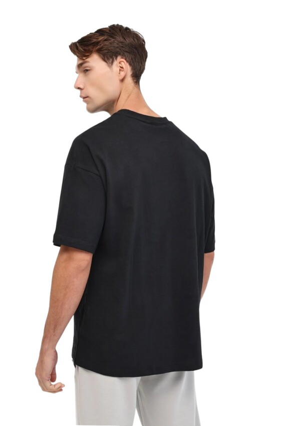 Lumberjack 6M MB Ssros 11HS113 6FX Siyah Erkek Tshirt - 2