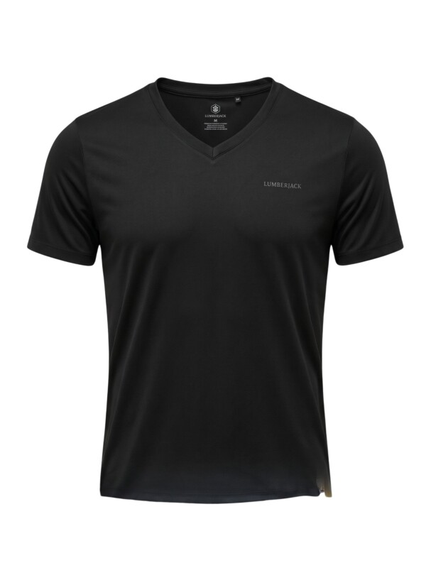 Lumberjack 6M WB 11CT127 6FX Siyah Kadın Tshirt - Lumberjack