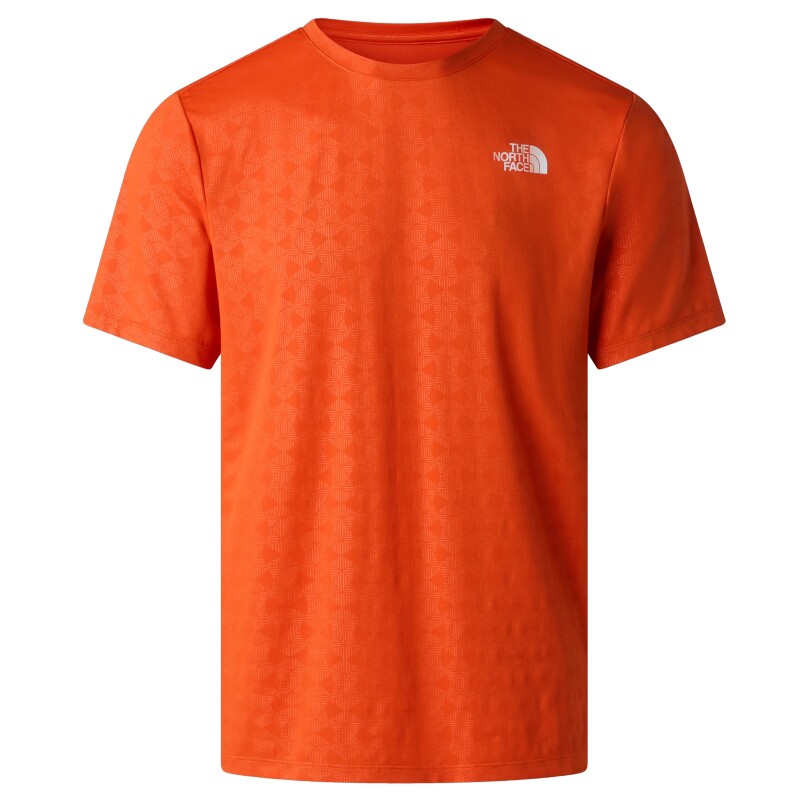 The North Face M 24/7 Pentadome Embossed Reg SS Tee Kırmızı Erkek Tshirt - 5