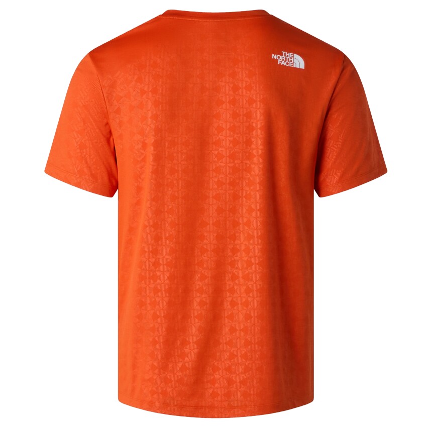 The North Face M 24/7 Pentadome Embossed Reg SS Tee Kırmızı Erkek Tshirt - 6