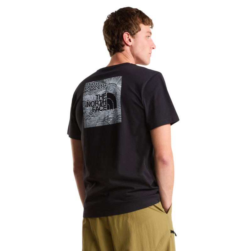 The North Face M Box Nse Celebration Reg SS Tee Siyah Erkek Tshirt - The North Face (1)