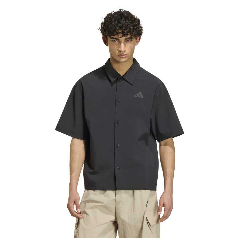 Adidas Ct Q3 Siyah Erkek Gömlek - Adidas