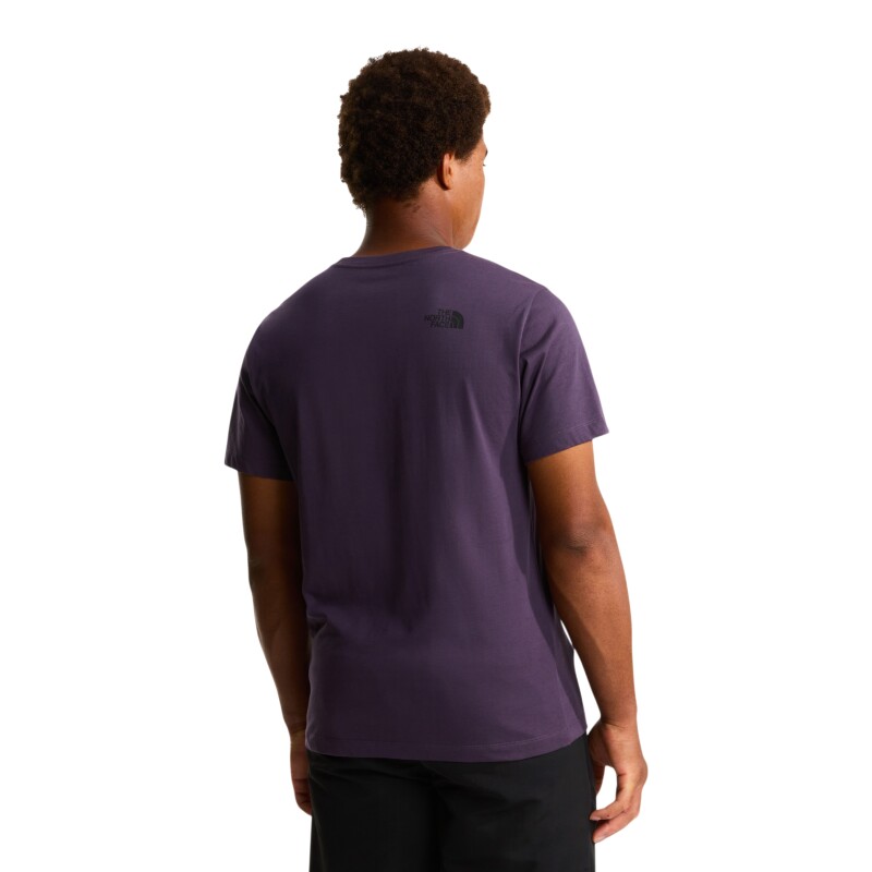 The North Face M Evolution Box Half Dome Regular Mor Erkek Tshirt - 3