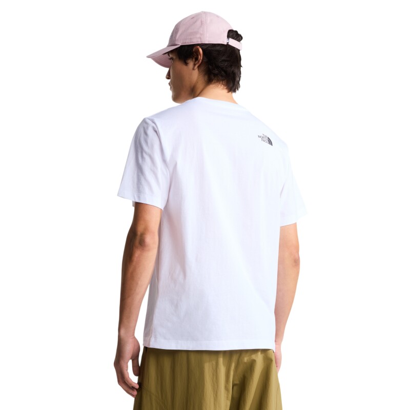The North Face M Evolution Half Dome Regular Short Slee Beyaz Erkek Tshirt - The North Face (1)