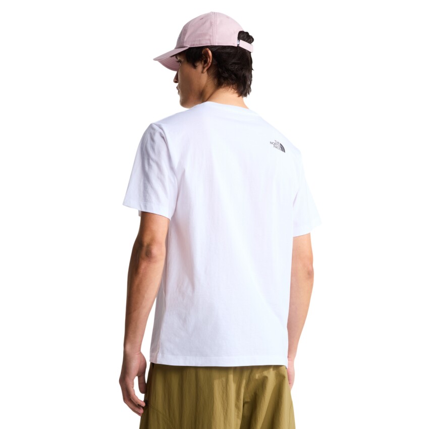 The North Face M Evolution Half Dome Regular Short Slee Beyaz Erkek Tshirt - 2
