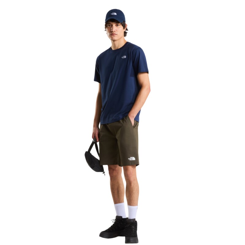 The North Face M Evolution Simple Dome Regular Short SL Lacivert Erkek Tshirt - 3
