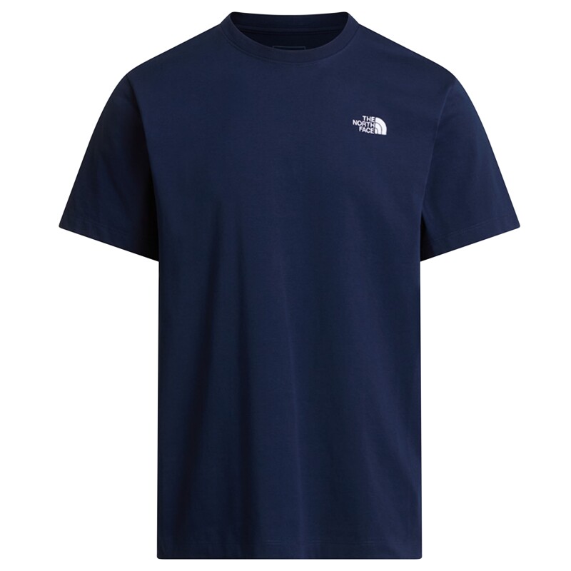 The North Face M Evolution Simple Dome Regular Short SL Lacivert Erkek Tshirt - 4